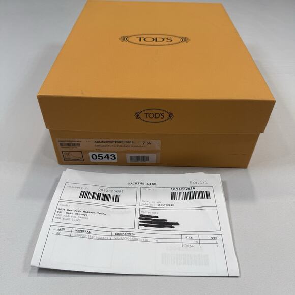 Tod’s SUEDE CHELSEA BOOTS Size 7.5UK/9US New In Box With Receipt MSRP $1,095 main image 7